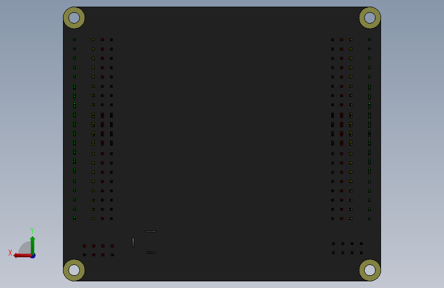 A0010356-ESP32 模块扩展板 背面视图