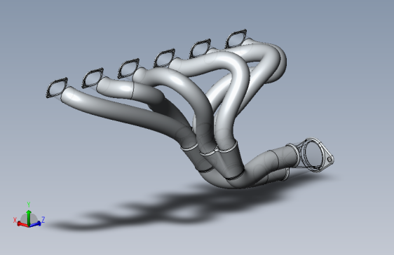 A0010374-截止阀和排气歧管的计算流体动力学 (CFD)