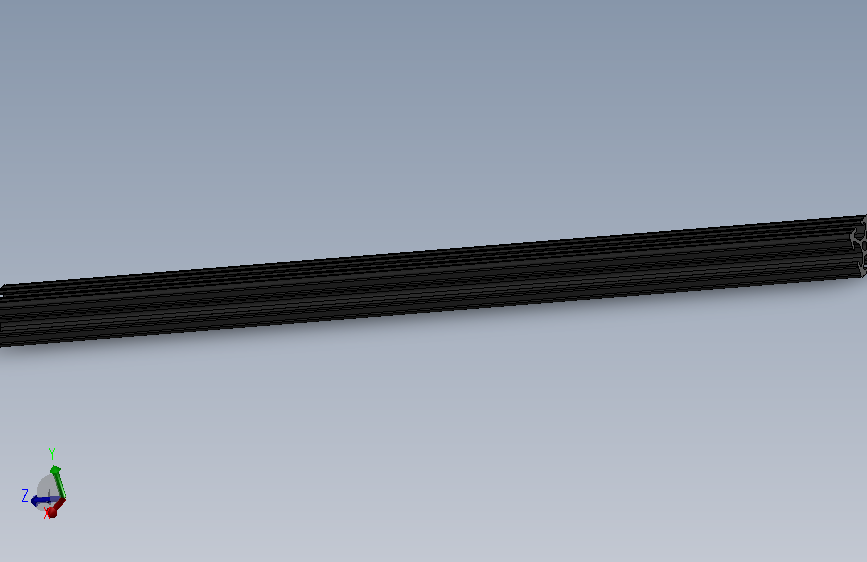 8020-1010-BLACK X 20.SLDPRT_8020-1010-黑色 X 20