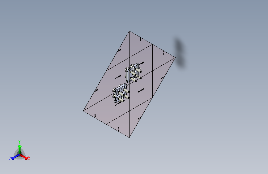 拼接工装 万能移动吸盘3D