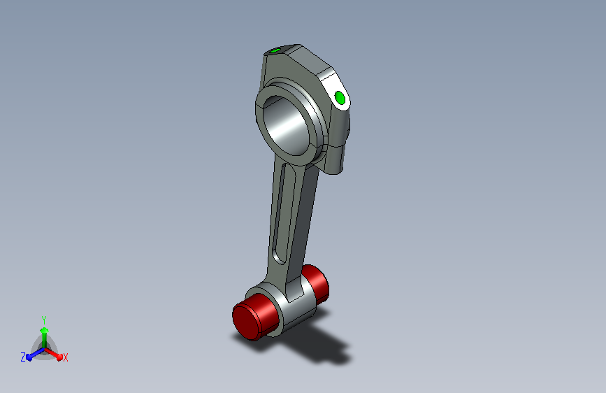 四行程发动机 catia