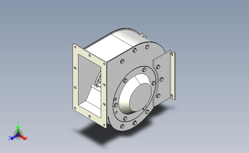 SYBS225离心风机[SYBS225D(0.36-4)]亿利达.step