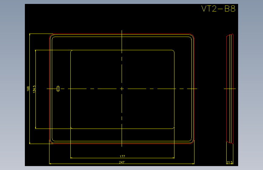 vt2-b8.dxfKEYENCE基恩士电气元件