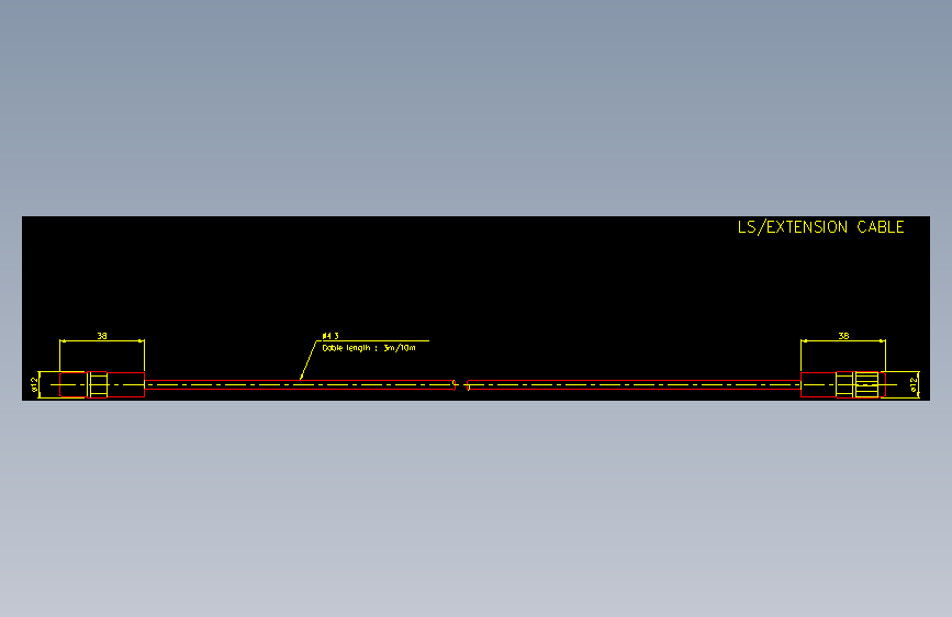 ls5_enchou_cable.dxfKEYENCE基恩士电气元件