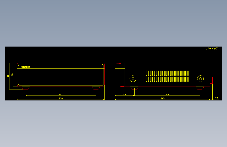 lt-v201.dxfKEYENCE基恩士电气元件