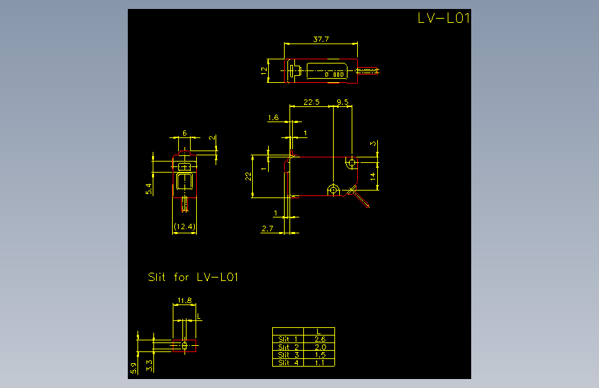 lv-l01.dxfKEYENCE基恩士电气元件