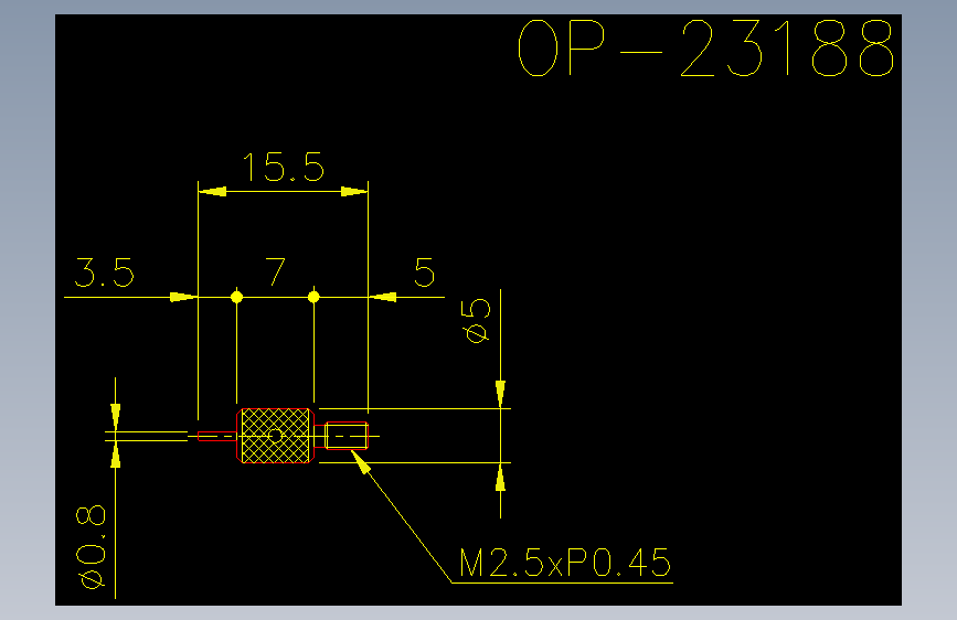 op-23188.dxfKEYENCE基恩士电气元件