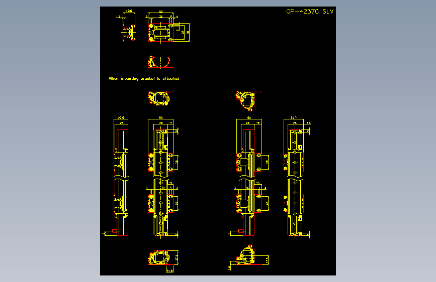 op-42370slv.dxfKEYENCE基恩士电气元件