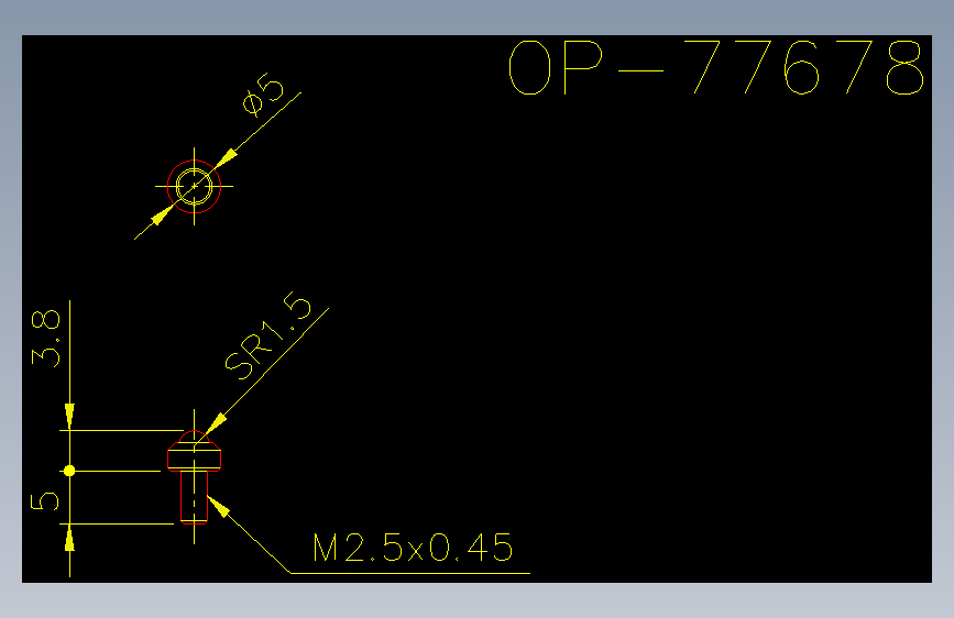 op-77678.dxfKEYENCE基恩士电气元件