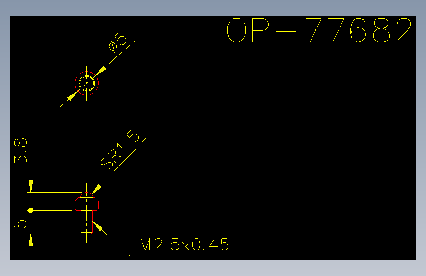 op-77682.dxfKEYENCE基恩士电气元件