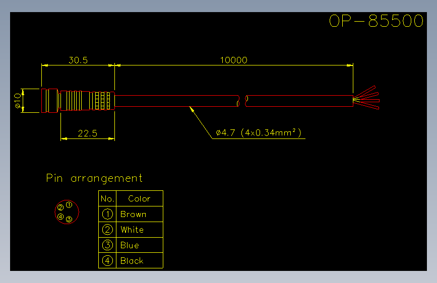 op-85500.dxfKEYENCE基恩士电气元件