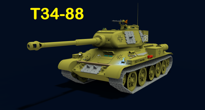 T34-88坦克
