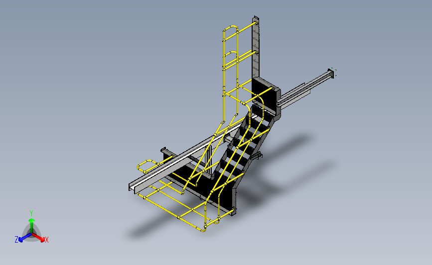 澳大利亚标准 AS工业厂房台阶楼梯和立柱