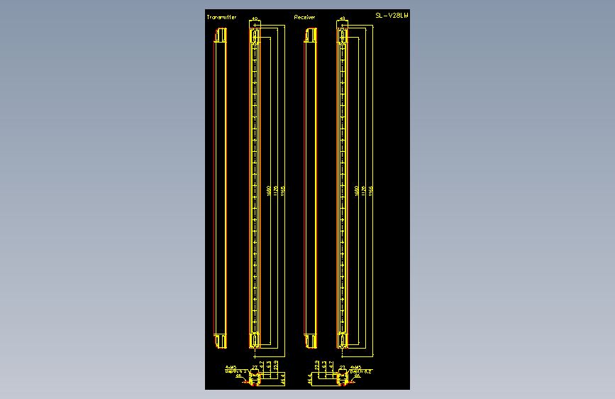 sl-v28lm.dxfKEYENCE基恩士电气元件