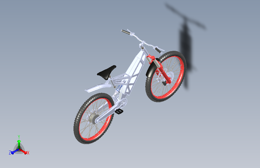 山地自行车电动5