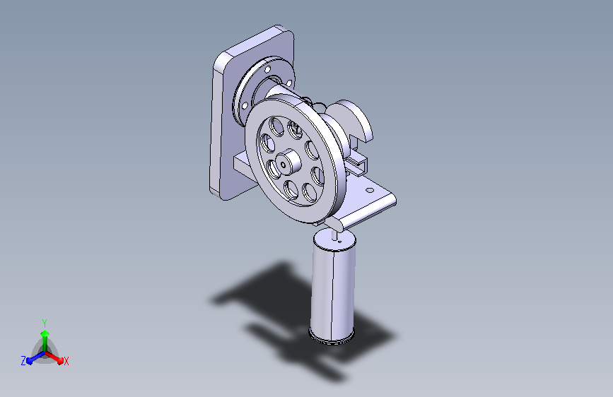 水平斯特林发动机-12 9 IGS catia