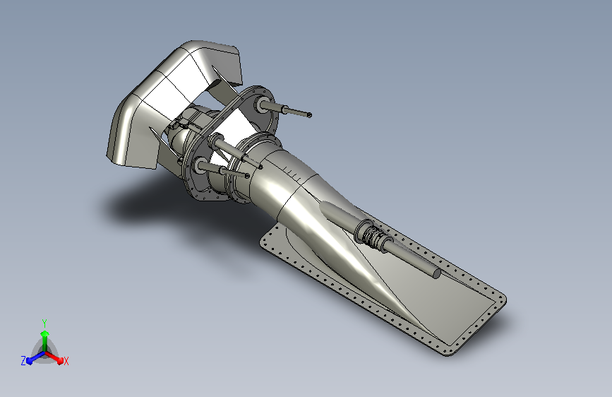 MJP DRB500 WaterJet瑞典MJP waterjets船舶喷水推进器.STEP