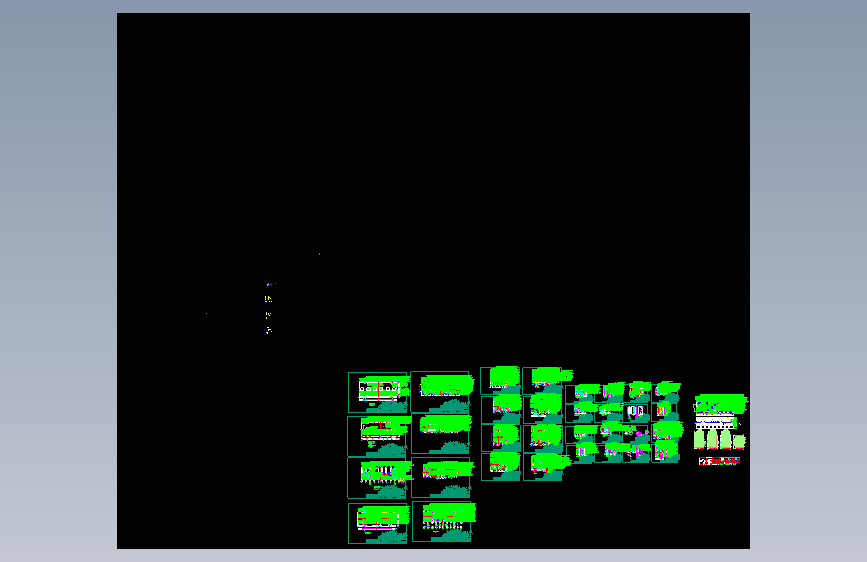 汽车C柱固定架钣金冲压模具