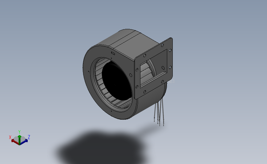 EC离心风扇 133mm[ECF133A110]