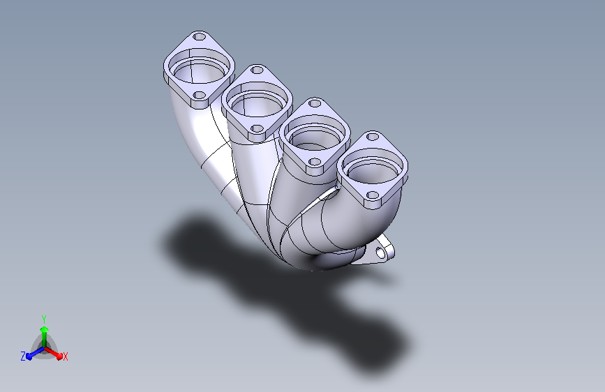 排气管-46 1  catia