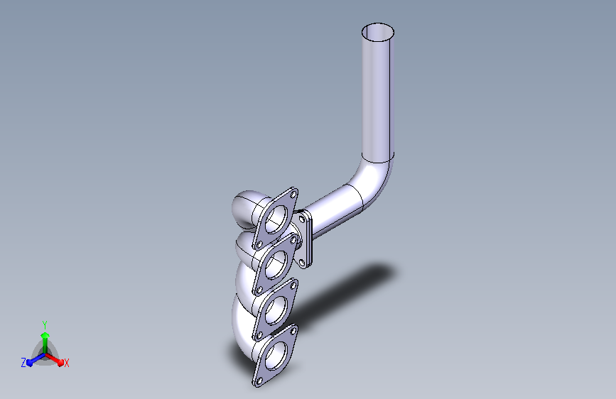 排气管-123 catia