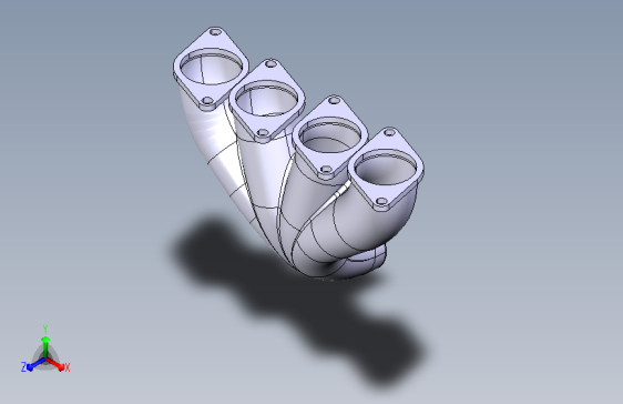 排气管-77  catia