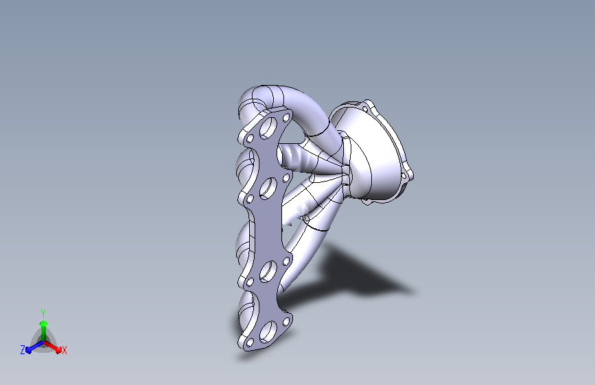 排气管-294 catia