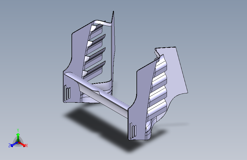 汽车尾翼29 catia