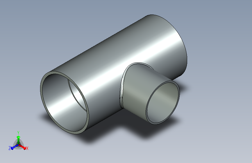 DN80 De90-DN50 De63 PN10 UPVC 90°异径三通