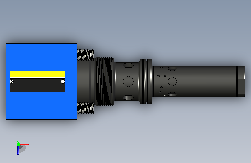 FD25KA平衡阀(插件) 俯视图
