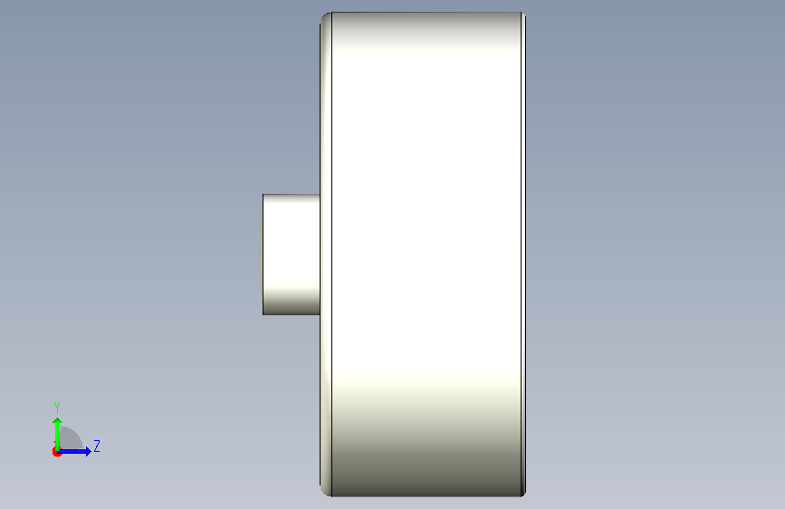 tecsis压力传感器 F1818(200KG) 左侧视图
