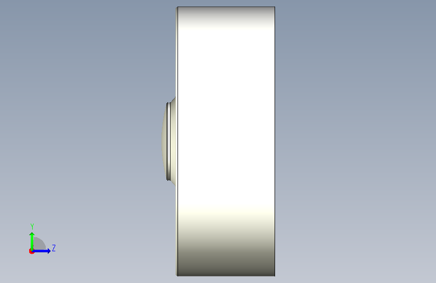 tecsis压力传感器 F1819(20-50KN) 左侧视图