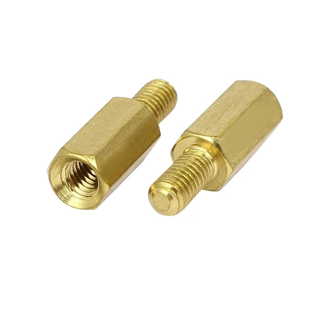 A0010545-M3 X 10mm 公对母 黄铜六角螺纹 支架 间隔垫片