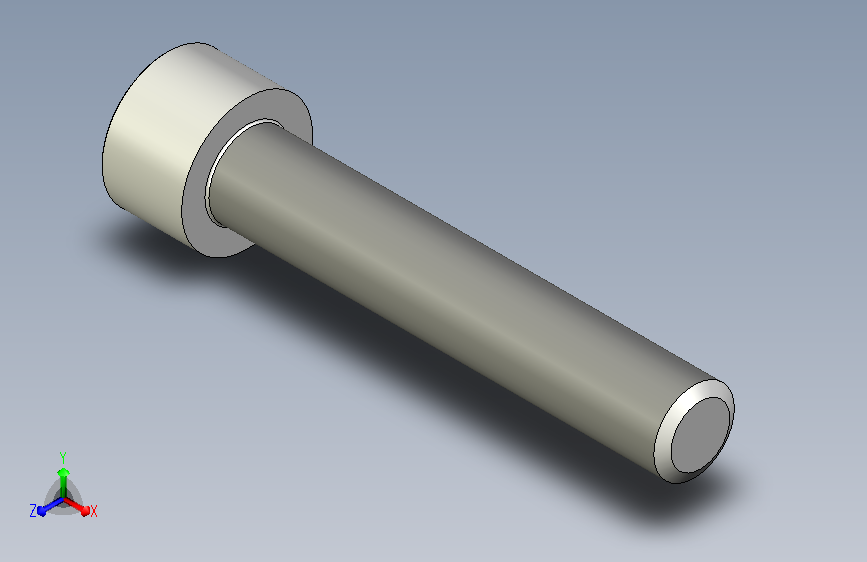 镀锌内六角螺钉M8×45