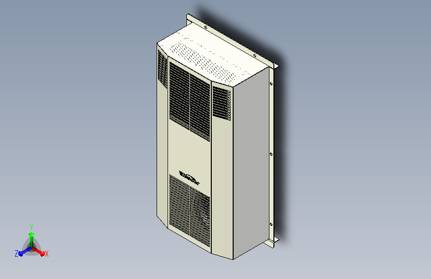 嵌入式外挂式壁挂式顶装式机柜空调 EQA-E300-500w嵌入式