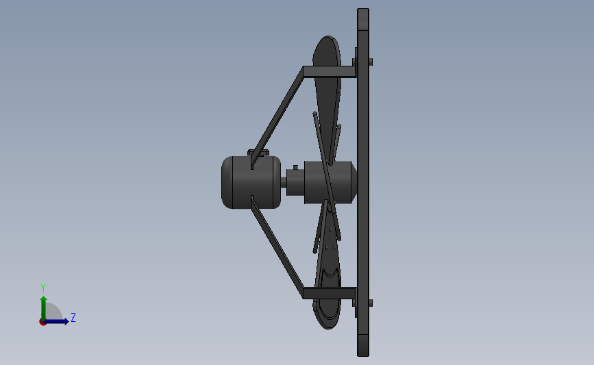 FAD(S)节能方型换气扇[FAD35-4]_SOLIDWORKS 2018_模型图纸下载 – 懒石网