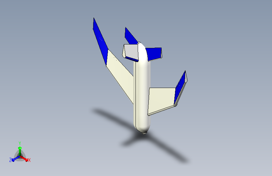 飞机机翼 catia