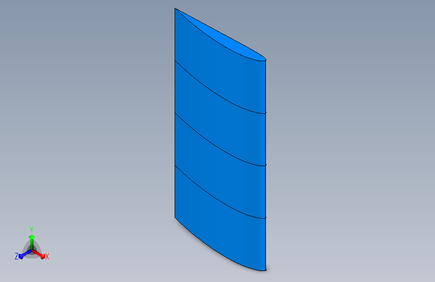 飞机机翼48 catia