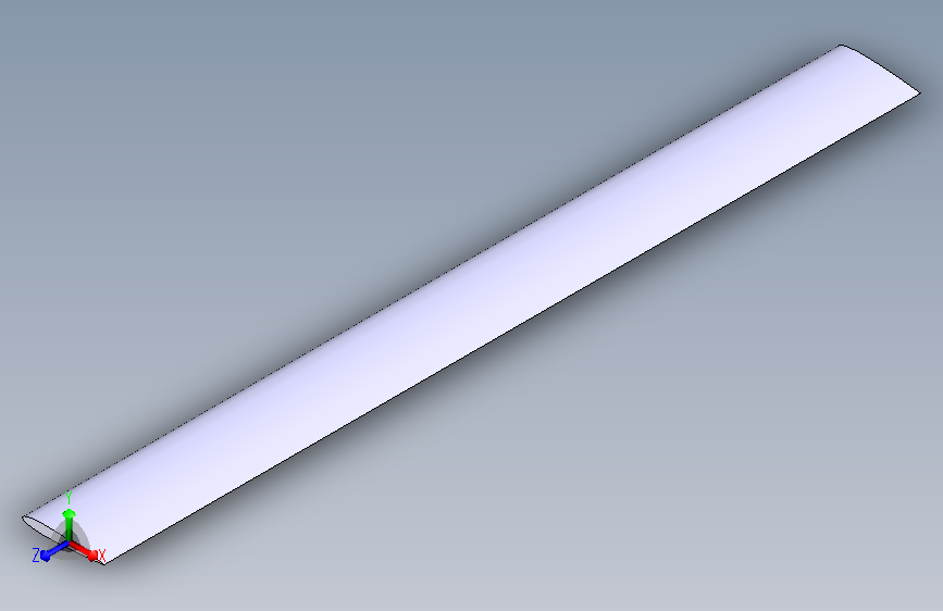 飞机机翼80 catia