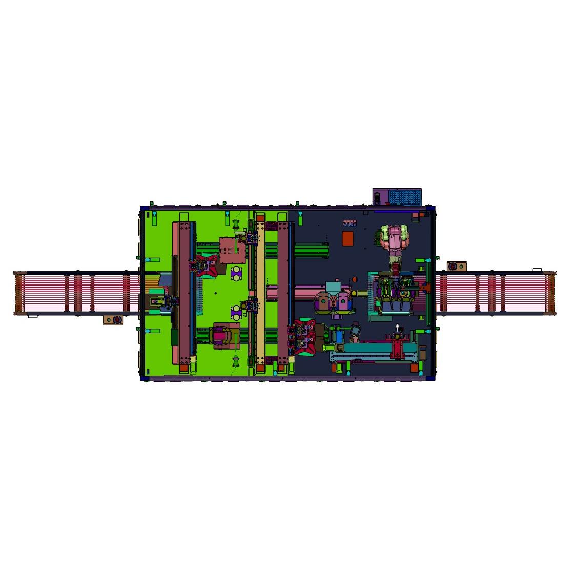 双色胶体精准点滴作业机