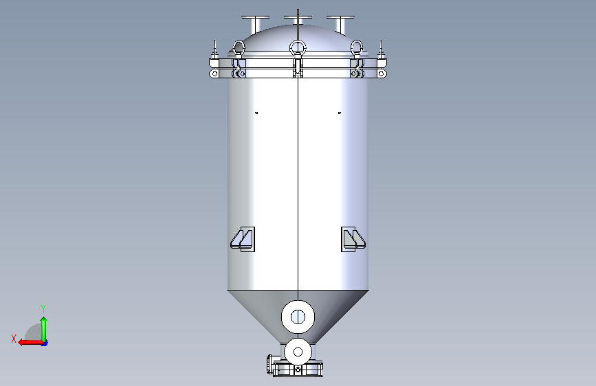H0007658-烛式过滤器 背面视图