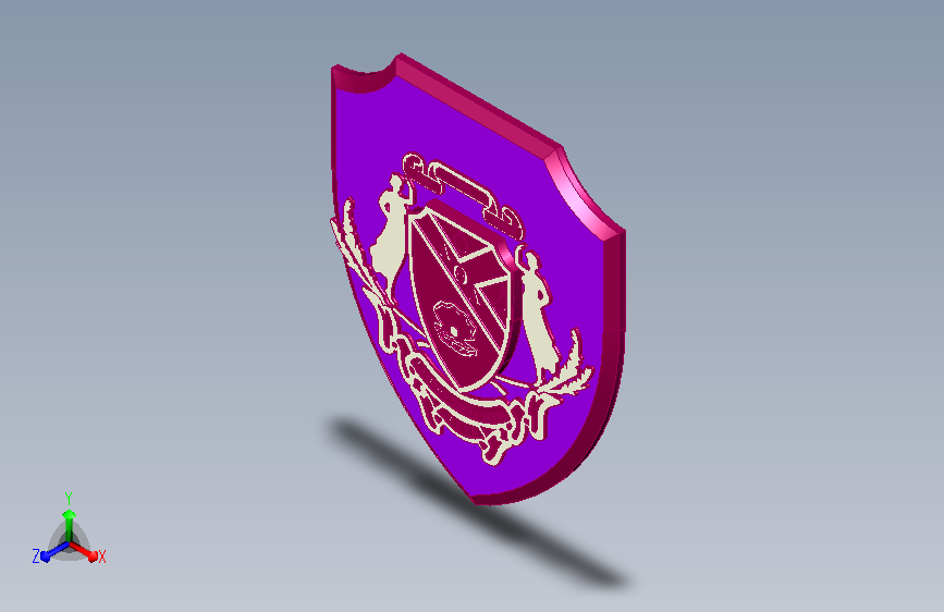 Lambda Theta Alpha盾牌徽章  STP