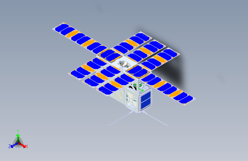 6U立方卫星模型 sw20