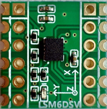 A0010815-LSM6DSV 6轴 IMU 模块