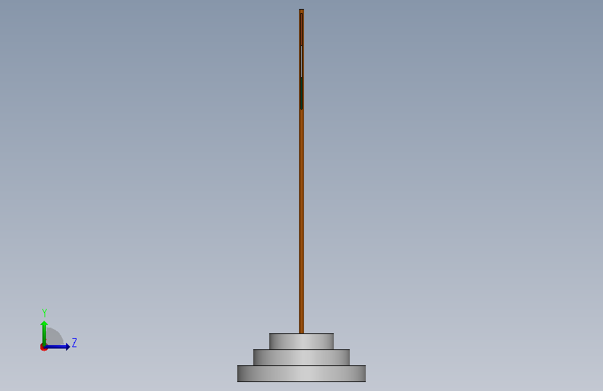 A1001694-印度三色旗(Tiranga) 左侧视图