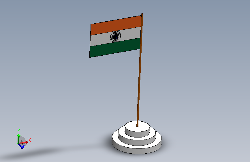 A1001694-印度三色旗(Tiranga) 主视图