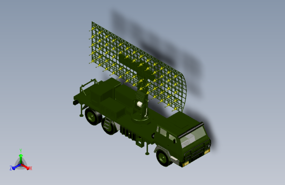 陆军雷达车 SW16