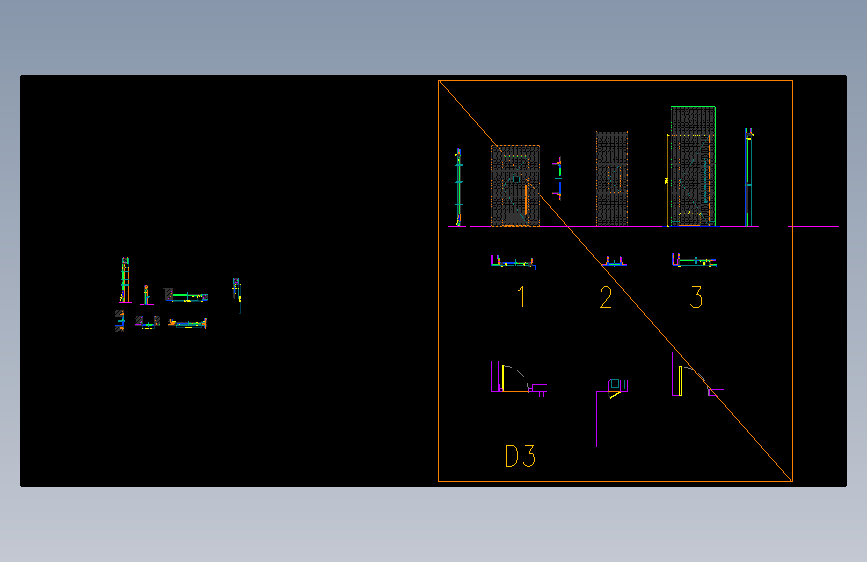 DS 101 DOOR DETAILS工装图纸