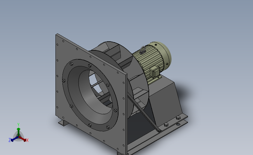 KPB400无蜗壳风机[KPB400]，