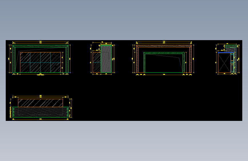 DS9906Host Stand Details工装图纸